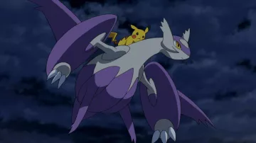 The figure of Latios in Pokemon