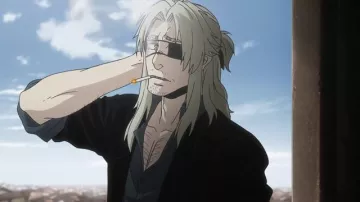 Le cache-oeil de Worick dans Gangsta.