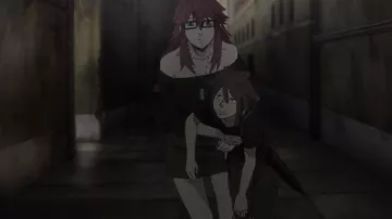 The cosplay outfit of Ginger in Gangsta.