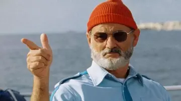 The sunglasses of Steve Zissou (Bill Murray) in The Life Aquatic