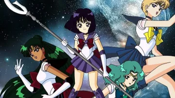 Figurine of Sailor Uranus in Sailor Moon