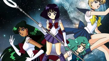 Figurine of Sailor Saturn in Sailor Moon