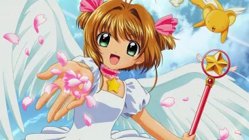 Figurine of Sakura as an angel in Sakura Card Captor