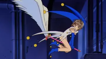 Figurine of Sakura in dress of harlequin in Sakura Card Captor