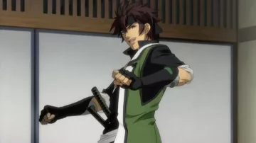 The cosplay outfit Nagakura in Hakuouki