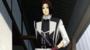 The cosplay outfit of Sanosuke in Hakuouki