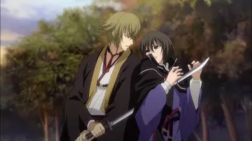 The kimono Kazama in Hakuouki