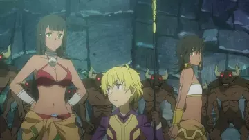 the holding of Finne Deimne in DanMachi : Sword Oratoria