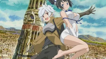 the holding of Bell Cranel in DanMachi : Sword Oratoria