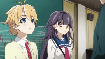 the wig violet Chika in HaruChika : Haruta to Chika wa Seishun Suru