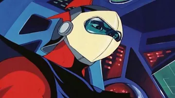 The helmet of the prince Actarus in Goldorak