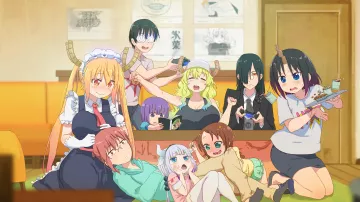 El atuendo de Quetzalcóatl Lucoa en Kobayashi-san Chi no Maid Dragon
