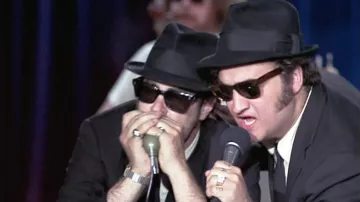 L'harmonica de Elwood Blues (Dan Aykroyd) dans The Blues Brothers