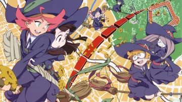 Holding Amanda O'neill in Little Witch Academia