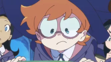 The holding of Lotte Yanson in Little Witch Academia