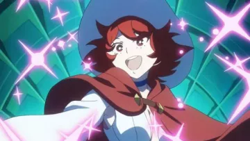 The wig of Shiny Cart in Little Witch Academia