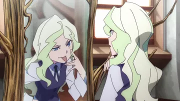 The wig Diana in Little Witch Academia