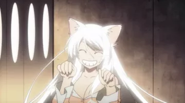Estatuilla negra de Hanekawa en Bakemono Gatari