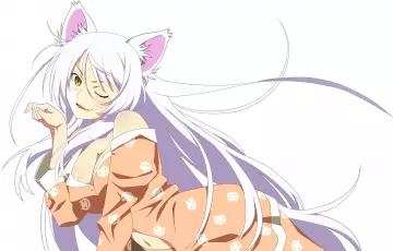 Le cosplay pyjama de Black Hanekawa dans Bakemono Gatari