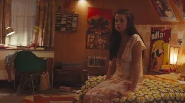Floral dress worn by Selena Gomez in "Bad Liar" video clip