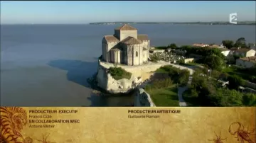 La iglesia de Sainte Radegonde en Talmont-sur-Gironde en los créditos finales de Fort Boyard