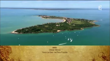La isla de Aix en Charente-Maritime en los créditos finales de Fort Boyard