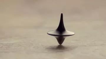 The spinning top of Leonardo DiCaprio in the movie Inception