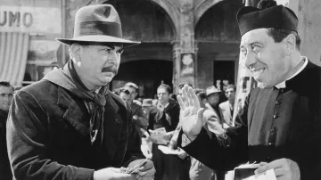 The city of Brescello theatre of the adventures of Don Camillo (Fernandel) in The Little World of Don Camillo