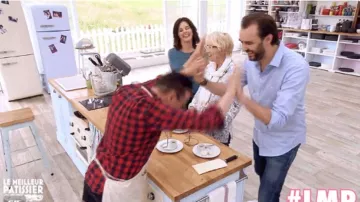 The fridge freezer in blue The best pastry chef