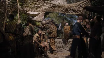 Passeig Arqueològic en Girona, España donde Arya cruza el mercado de Braavos en Juego de Tronos S06E07
