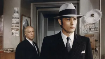 El sombrero de fieltro gris de Roch Siffredi (Alain Delon) en Borsalino