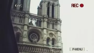 The cathedral of Notre dame de Paris in The holidays of Mr Bean