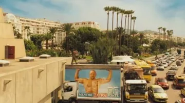 The Palais des Festivals in Cannes in The holidays of Mr Bean (Rowan Atkinson)