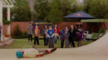 The parasol Red Bull in Very Bad Dads