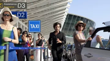 The airport of Nice, in The arnacoeur (Romain Duris)