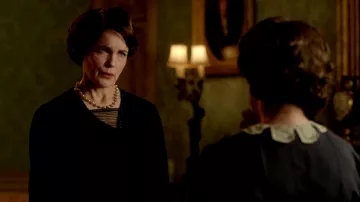 Collar de perlas de Cora Crawley (Elizabeth McGovern) en Downton Abbey