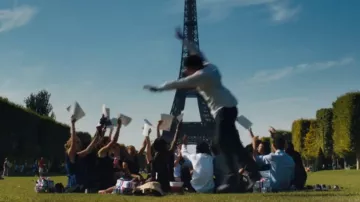 The Parc du Champ-de-Mars in Paris in The heirs