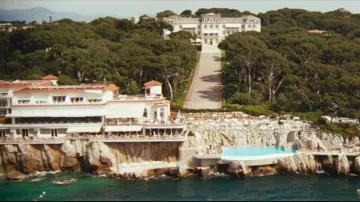 El hotel Cap Eden Roc en Antibes en la película Kiss & Kill con Katherine Heigl y Ashton Kutcher