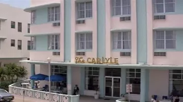 Hotel the Carlyle in Miami Beach in Scarface