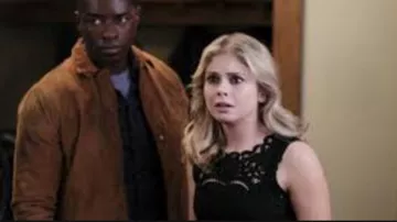 Vestido negro de Liv Moore (Rose McIver) en iZombie S03E12