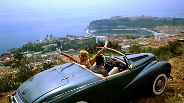 La ville de Monaco dans La main au collet d'Alfred Hitchcock