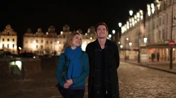 The Grand'place of Arras in Not of its kind (Emilie Dequenne and Loïc Corbery)