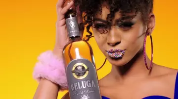 Vodka Beluga in the clip Swalla of Jason Derulo