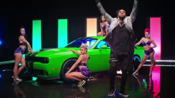 The Chevrolet Camaro in the clip Swalla of Jason Derulo