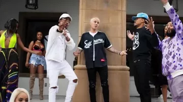 The shirt jersey Supreme Justin Bieber in I'm the One