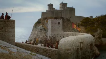 La forteresse Bokar à Dubrovnik en Croatie, gardant Port-Real dans Game of Thrones
