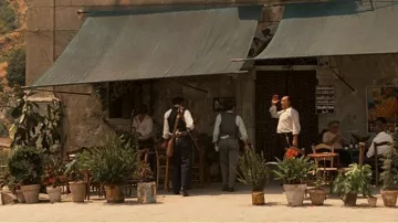 The Bar Vitelli in Savoca in Sicily in The Godfather
