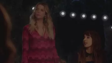 Hannah Marin (Ashley Benson) Alexis dress seen in Pretty Little Liars S7E20