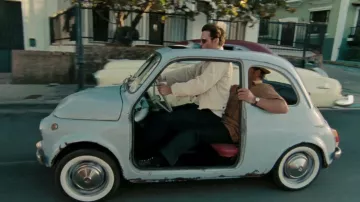 La Fiat 500N cabriolet de Kemp (Johnny Depp) dans The Rum Diary