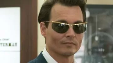 Gafas de sol Sol Amor de Kemp (Johnny Depp) en The Rum Diary